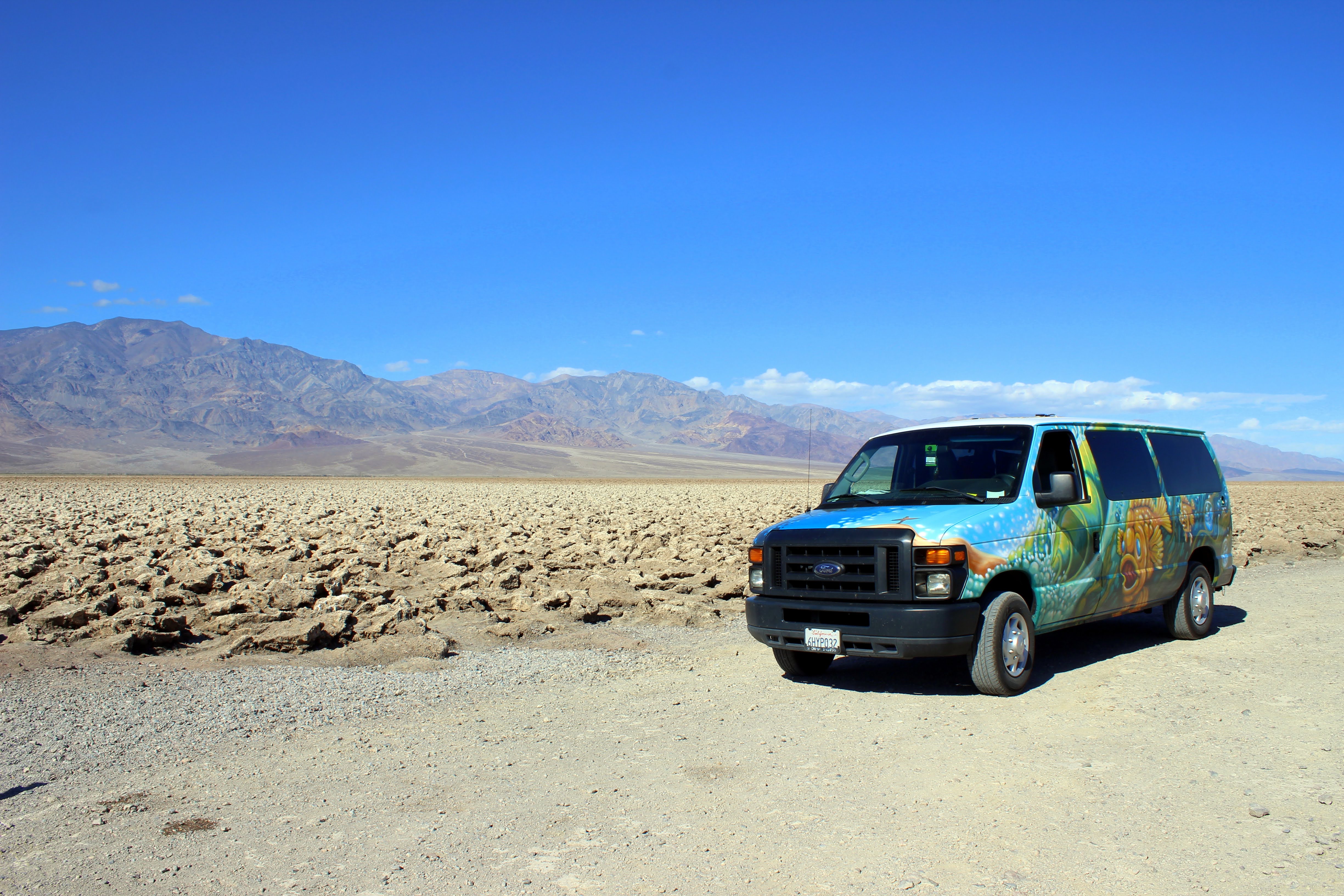 Route West-Amerika - Camperbus