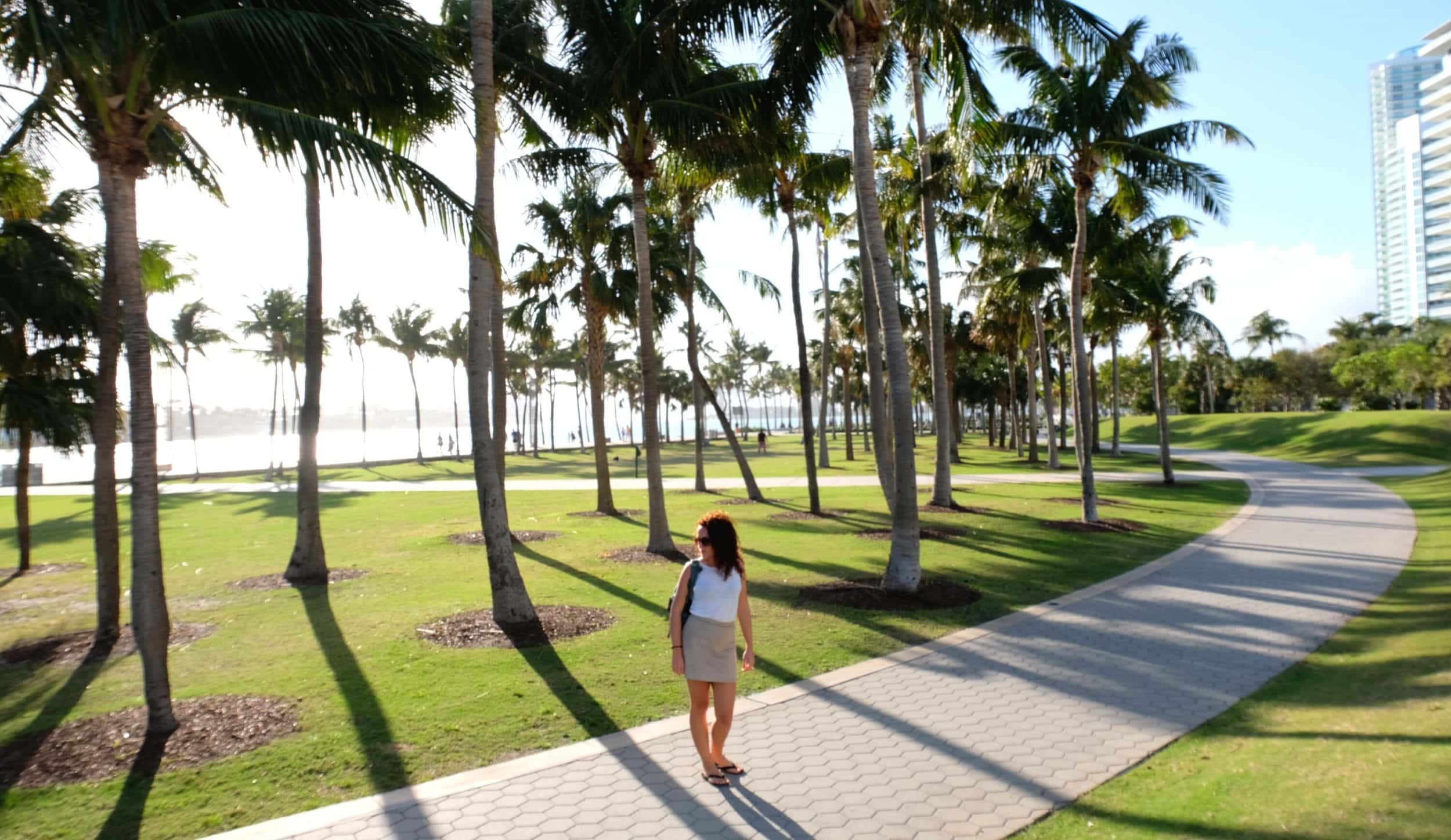 Miami - Parco di South Pointe Beach