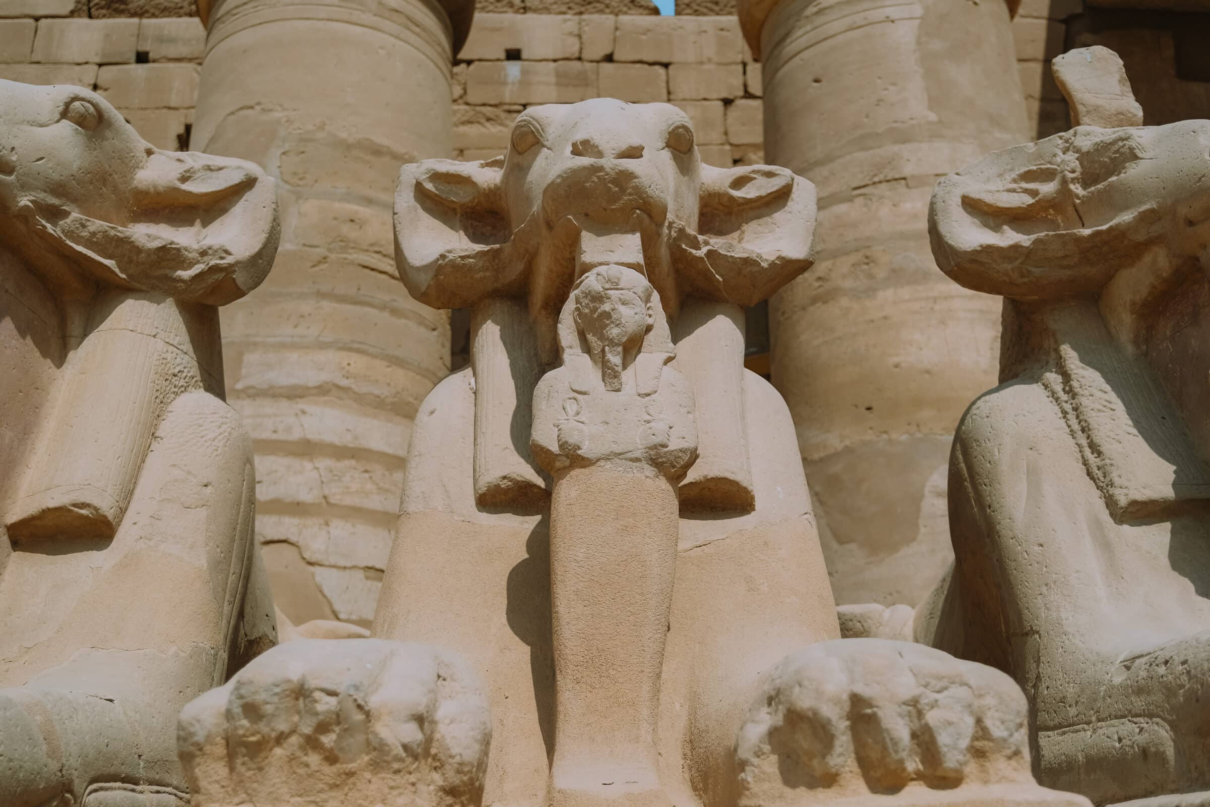 Sfinge s ovnujskom glavom | Krstarenje Nilom Egiptom