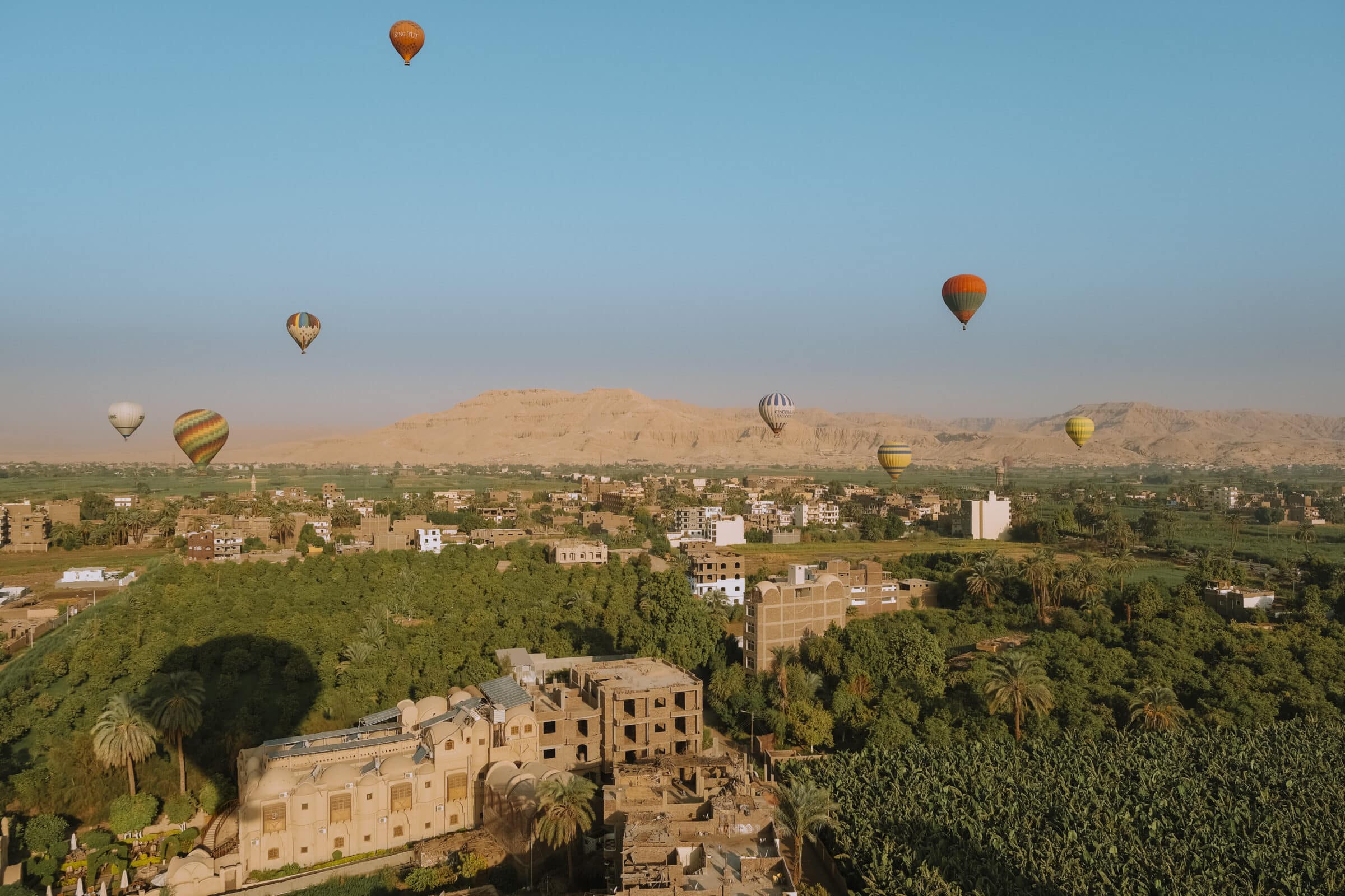 Let balonom | Krstarenje Nilom Egiptom