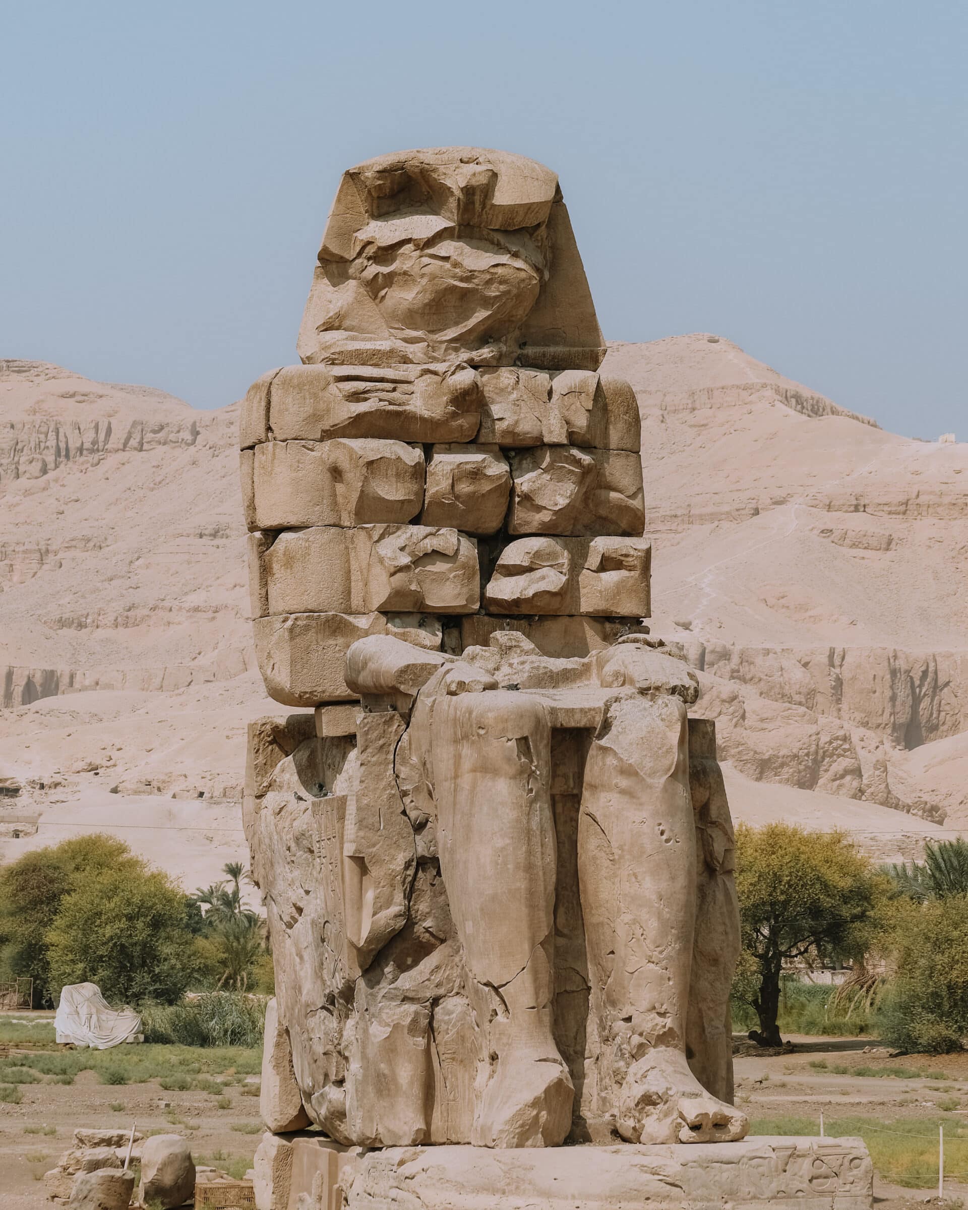 De Kolossen van Memnon | Nijlcruise Egypte