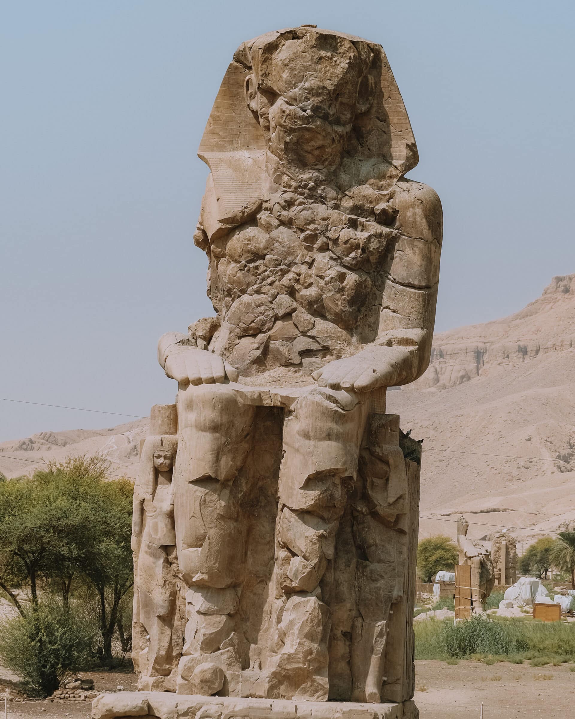 De Kolossen van Memnon | Nijlcruise Egypte