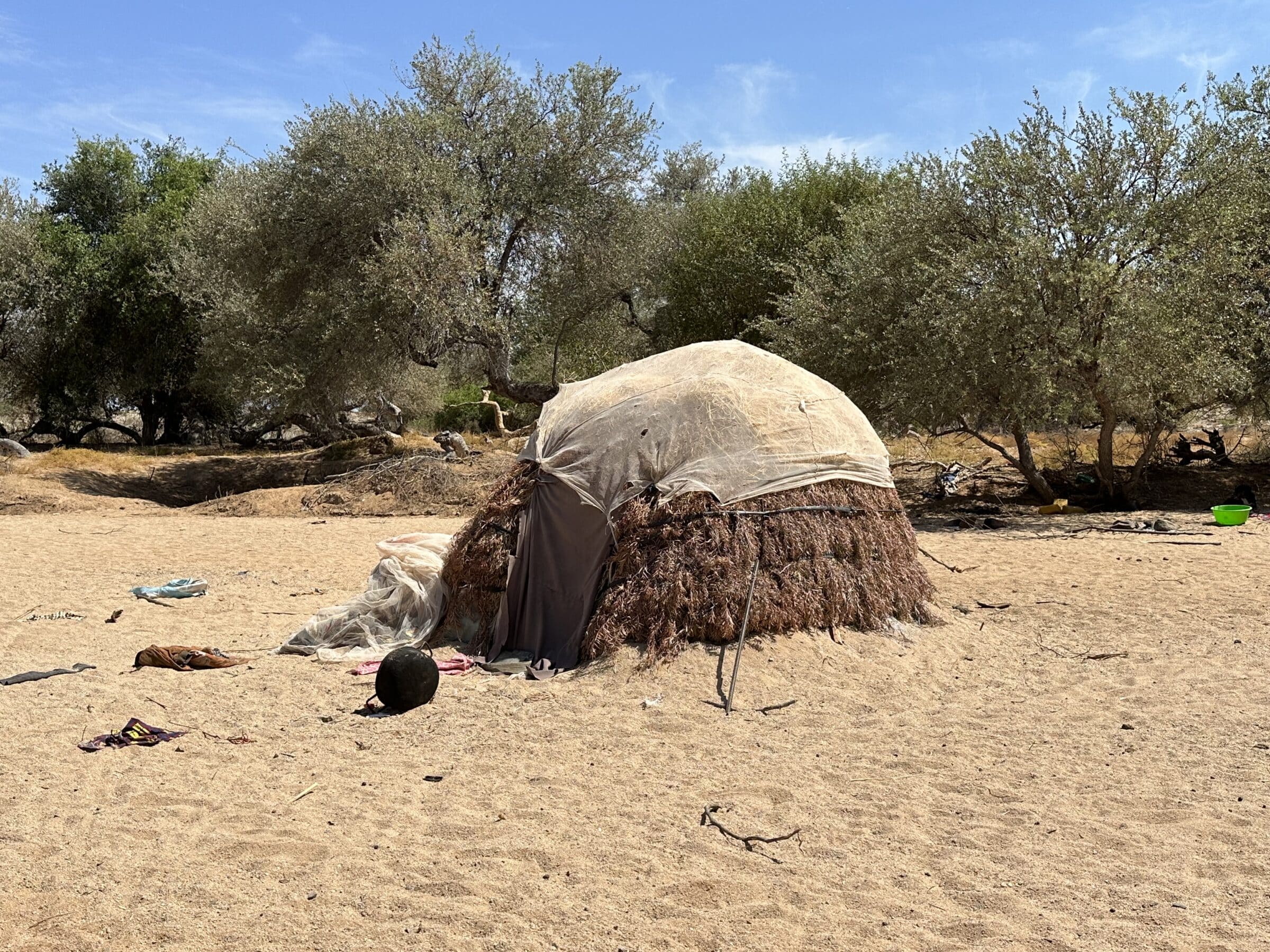 Woning van semi-nomaden | Rondreis Angola