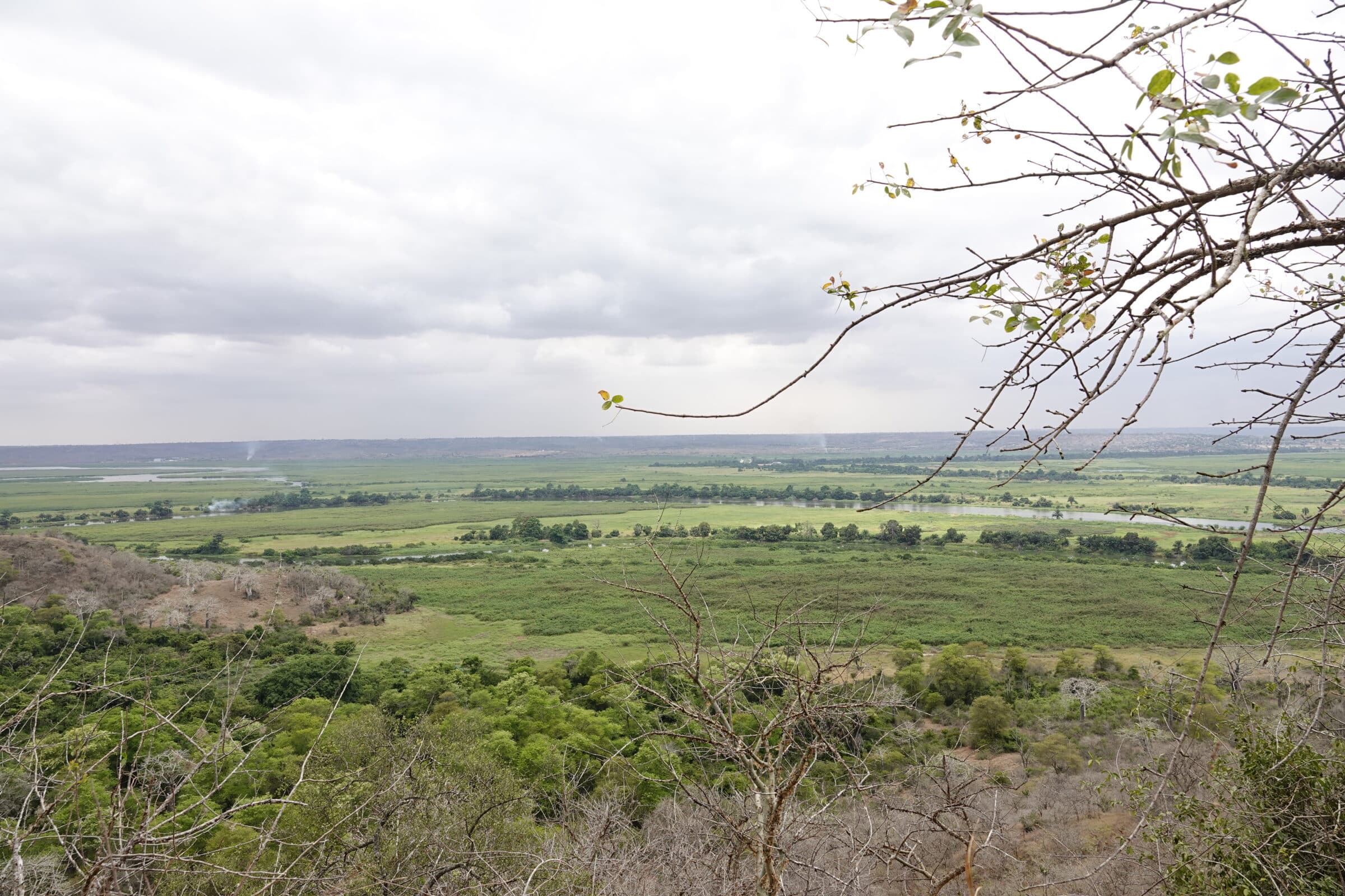 Utsikt mot Kwanza River