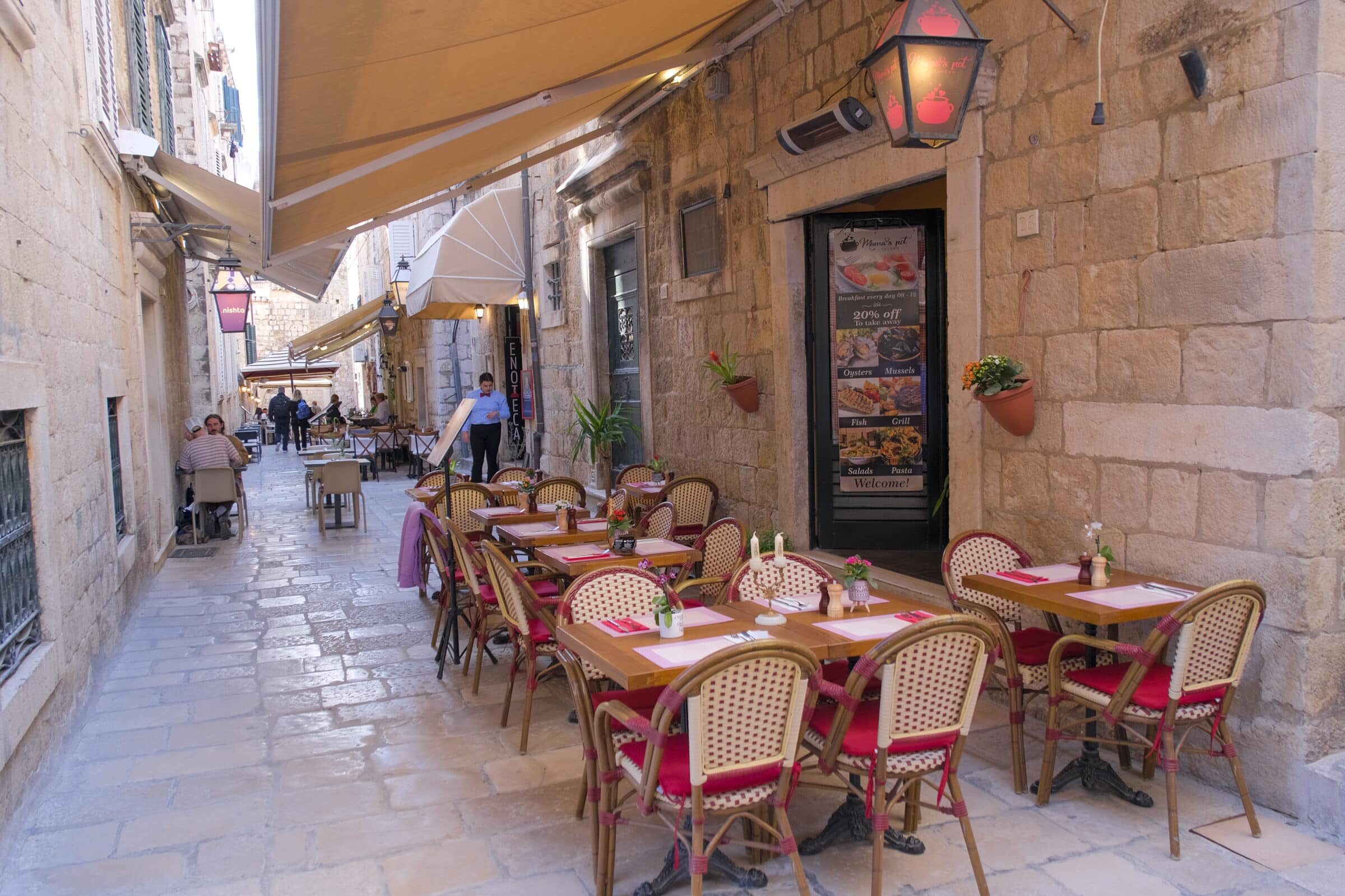 Restaurant Mama's Pot Tavern | God mat i Dubrovnik