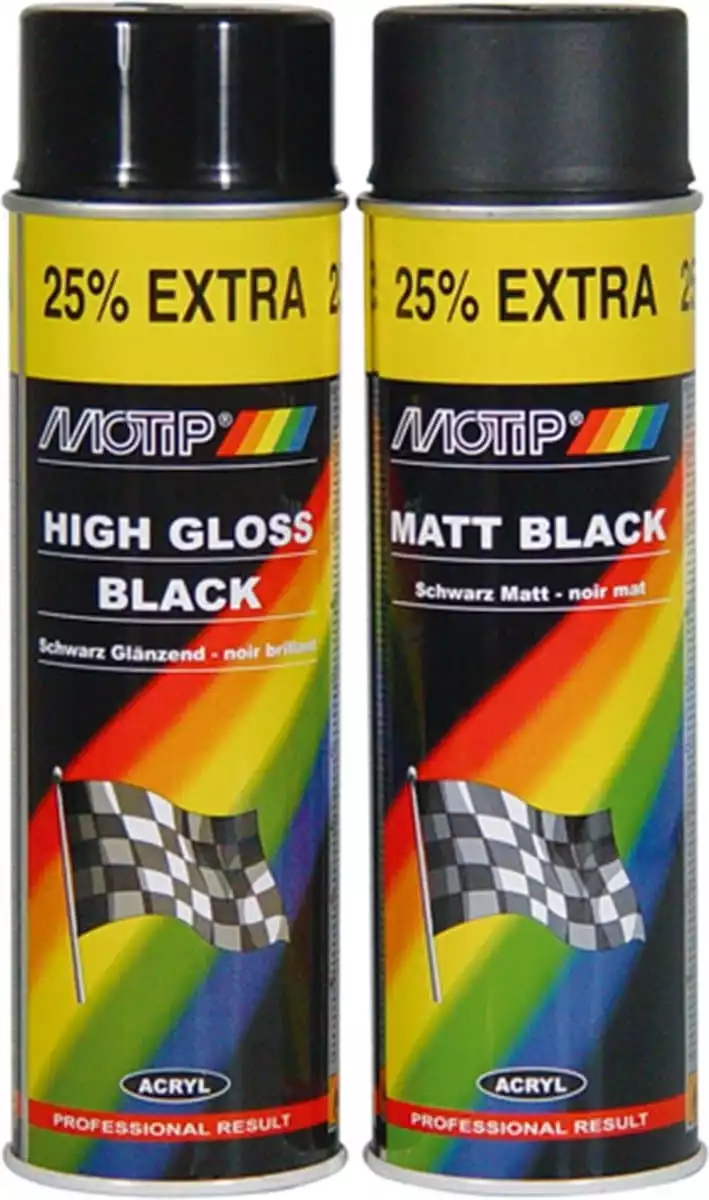 Black spray paint | Spray can