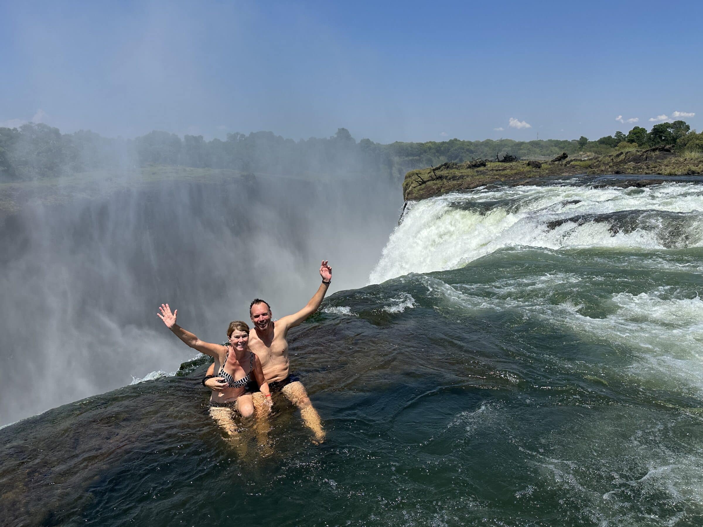 Djevelens basseng | Victoria Falls Zambia