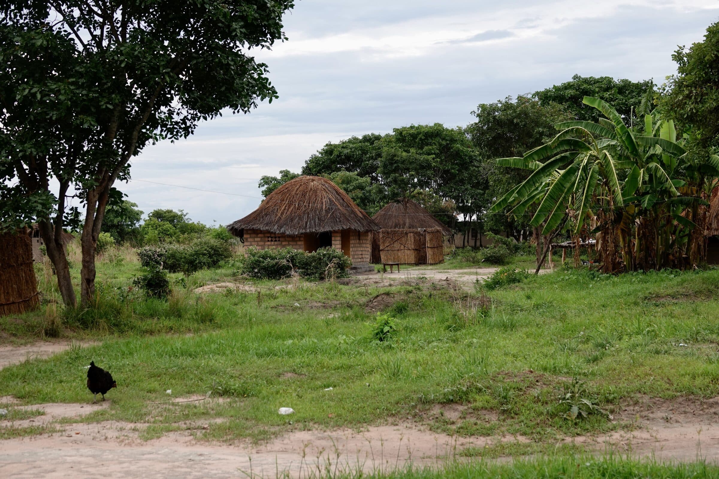 Utsikt over landsbyen | Overlanding i Zambia
