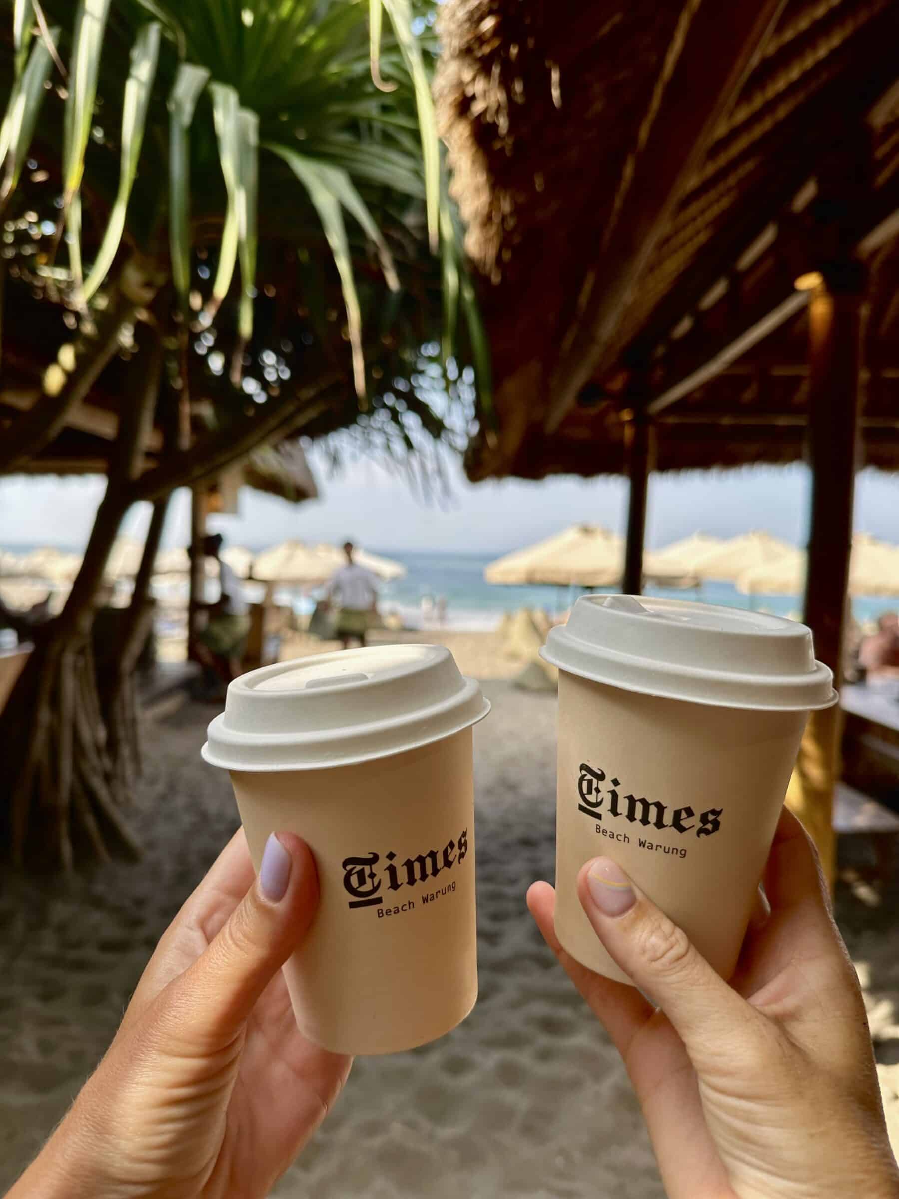 Times beach warung kaffe batu bolong canggu bali