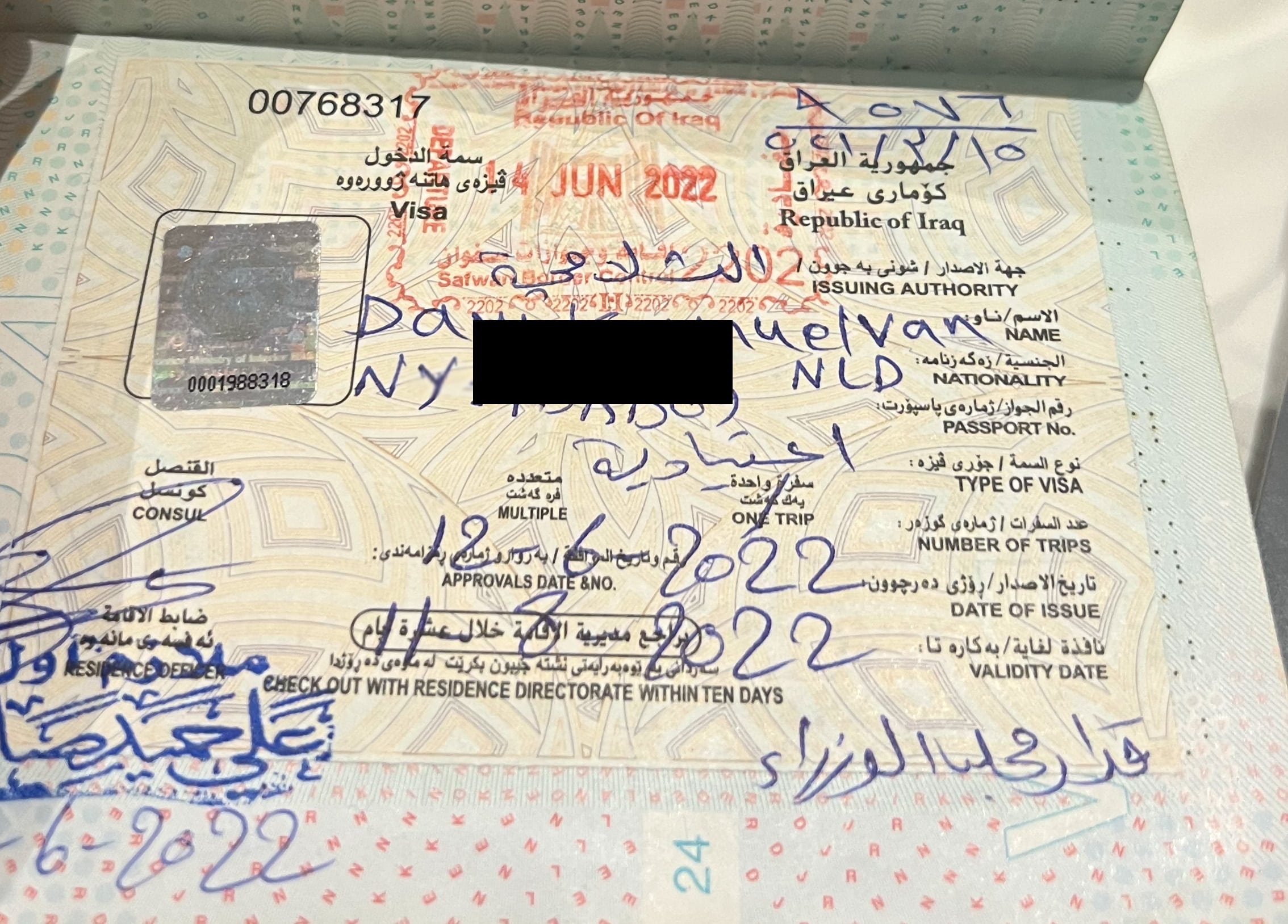 Visa on arrival van Irak | Tips voor Overlanders