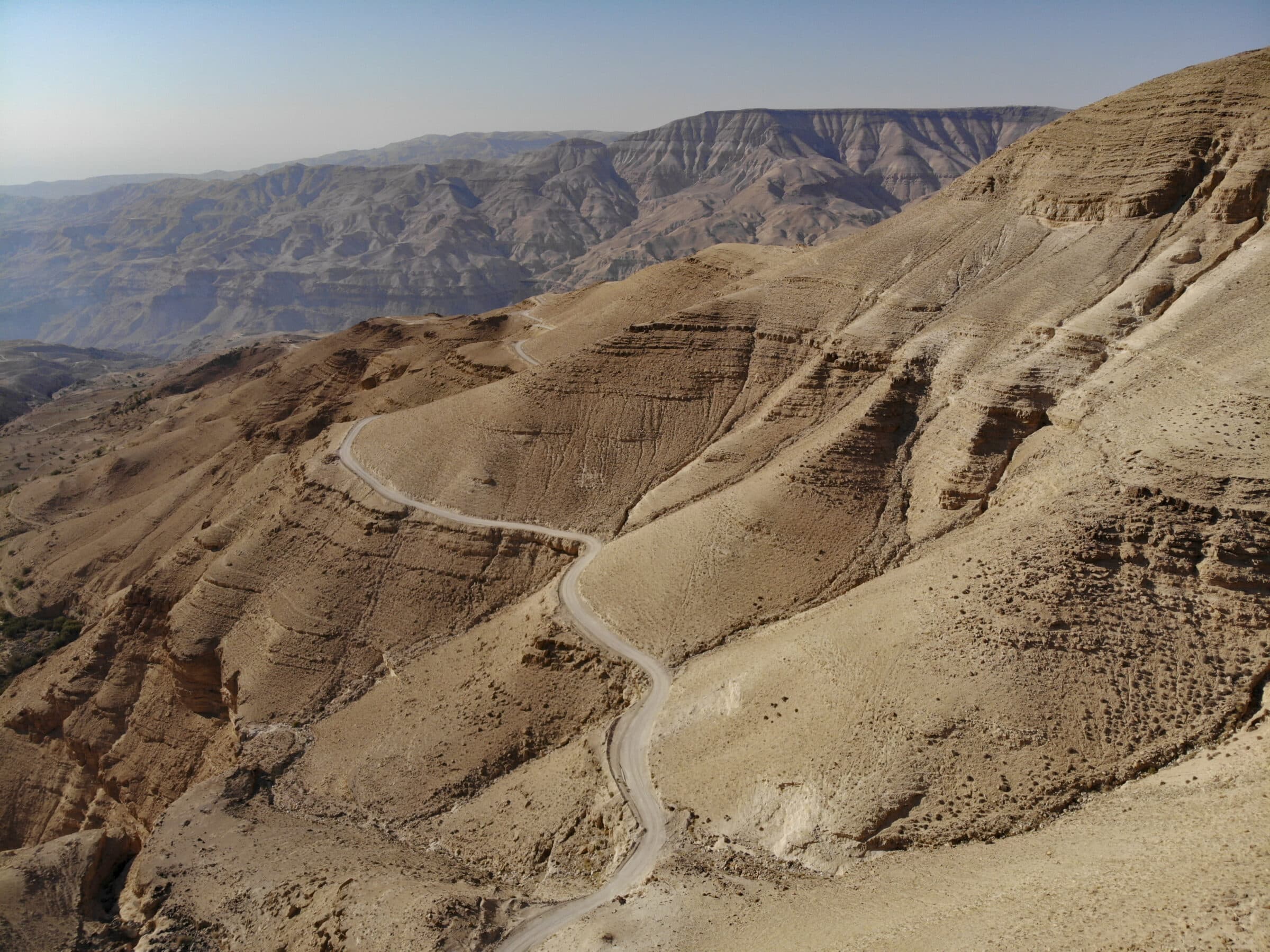 Foto de drone, tirada na Jordânia