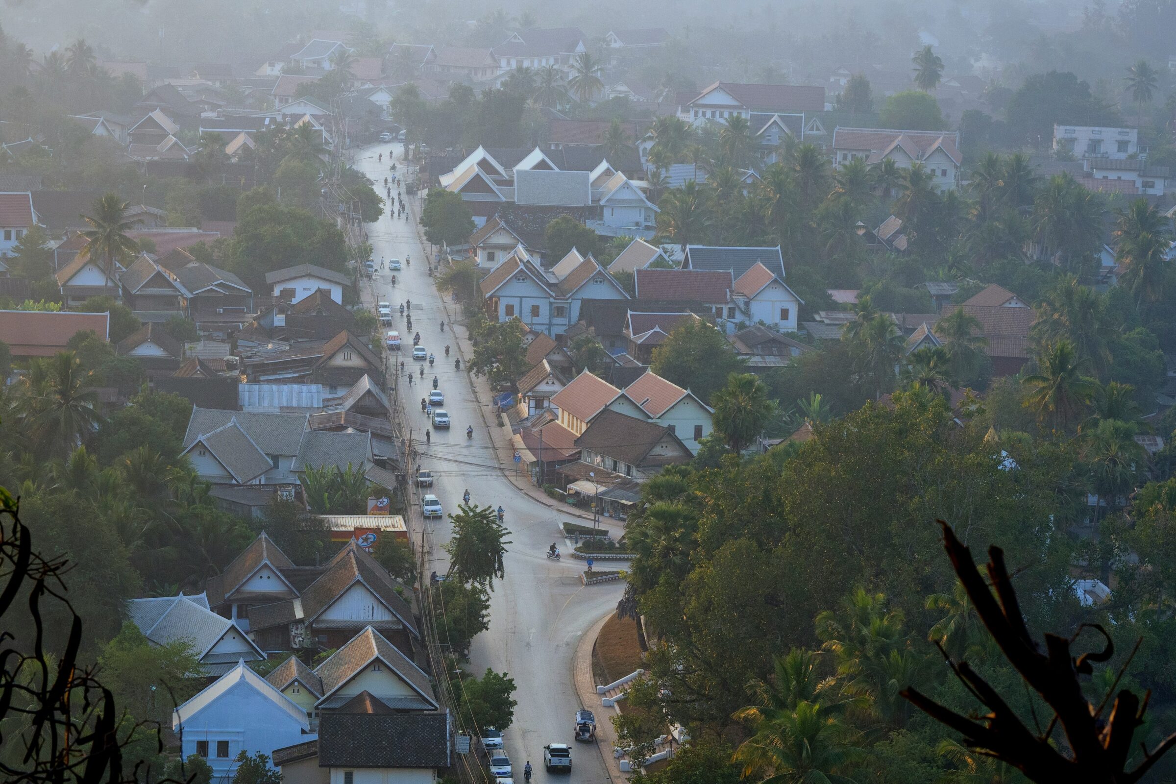 Smog in Laos