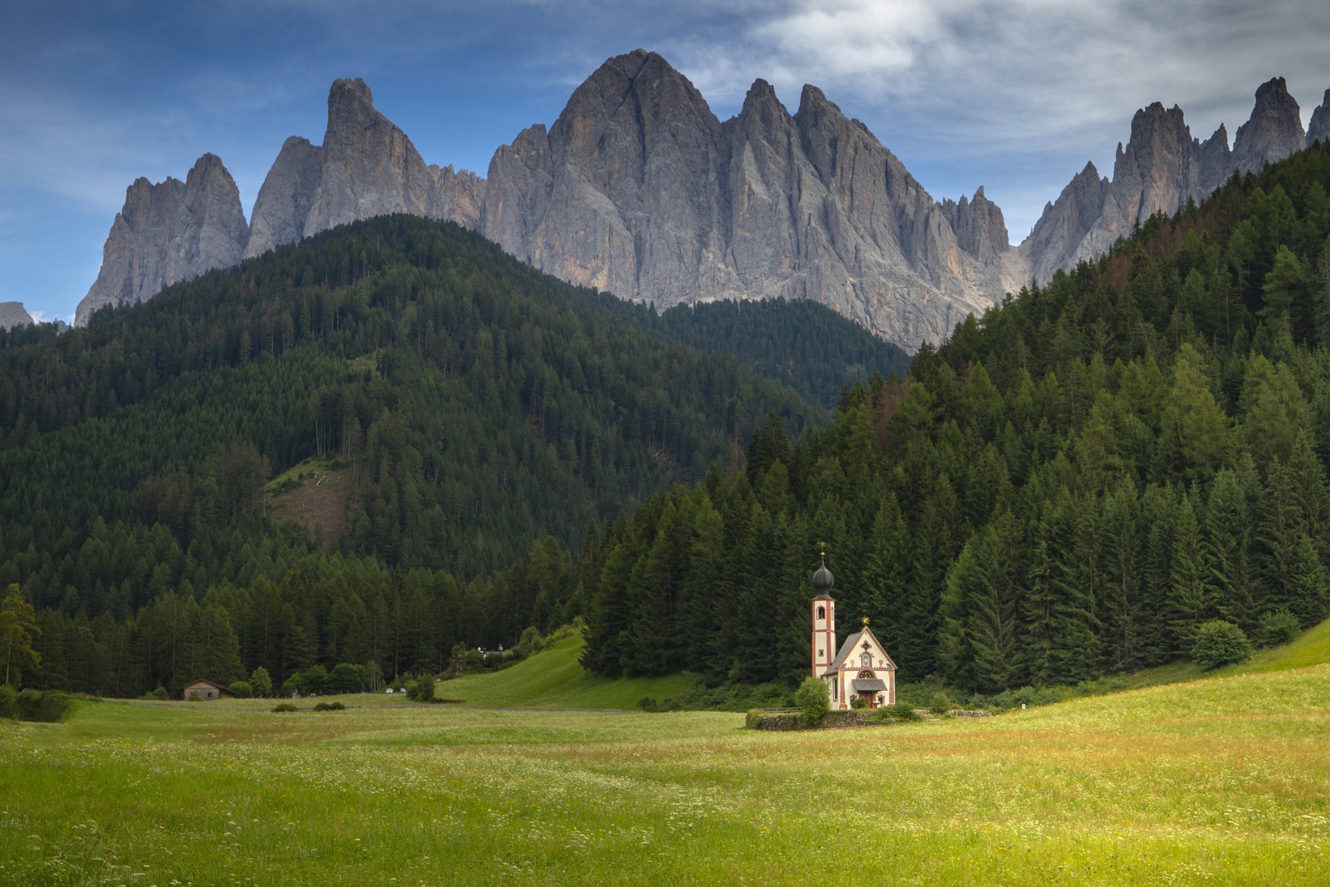 St. Johannes de Doperkerk, val di Funes