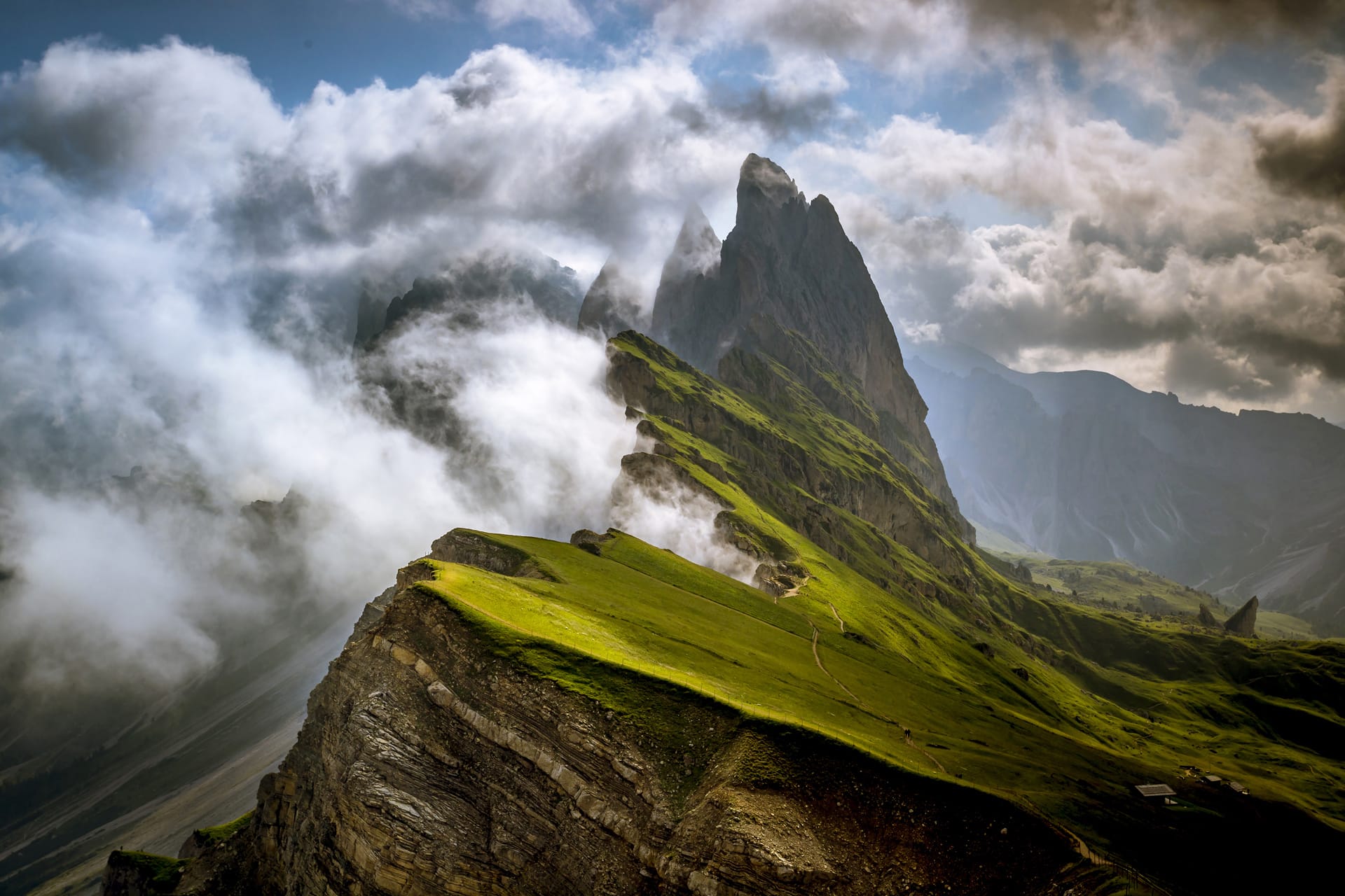 Seceda mountain