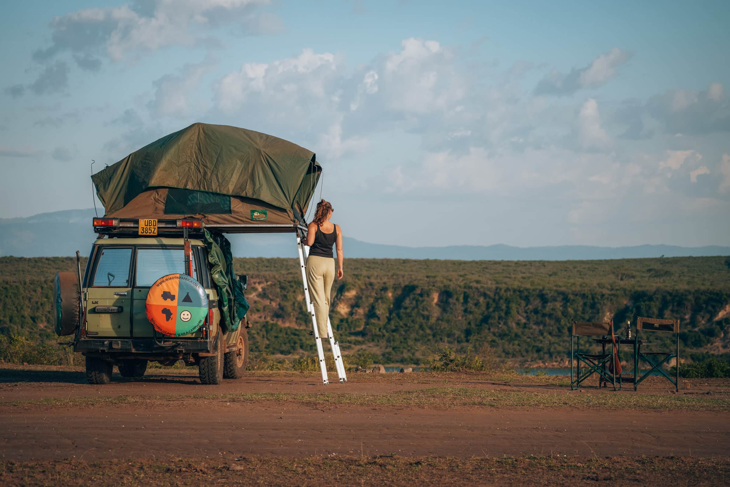 Reisinformatie Oeganda | Kamperen met een rooftop tent