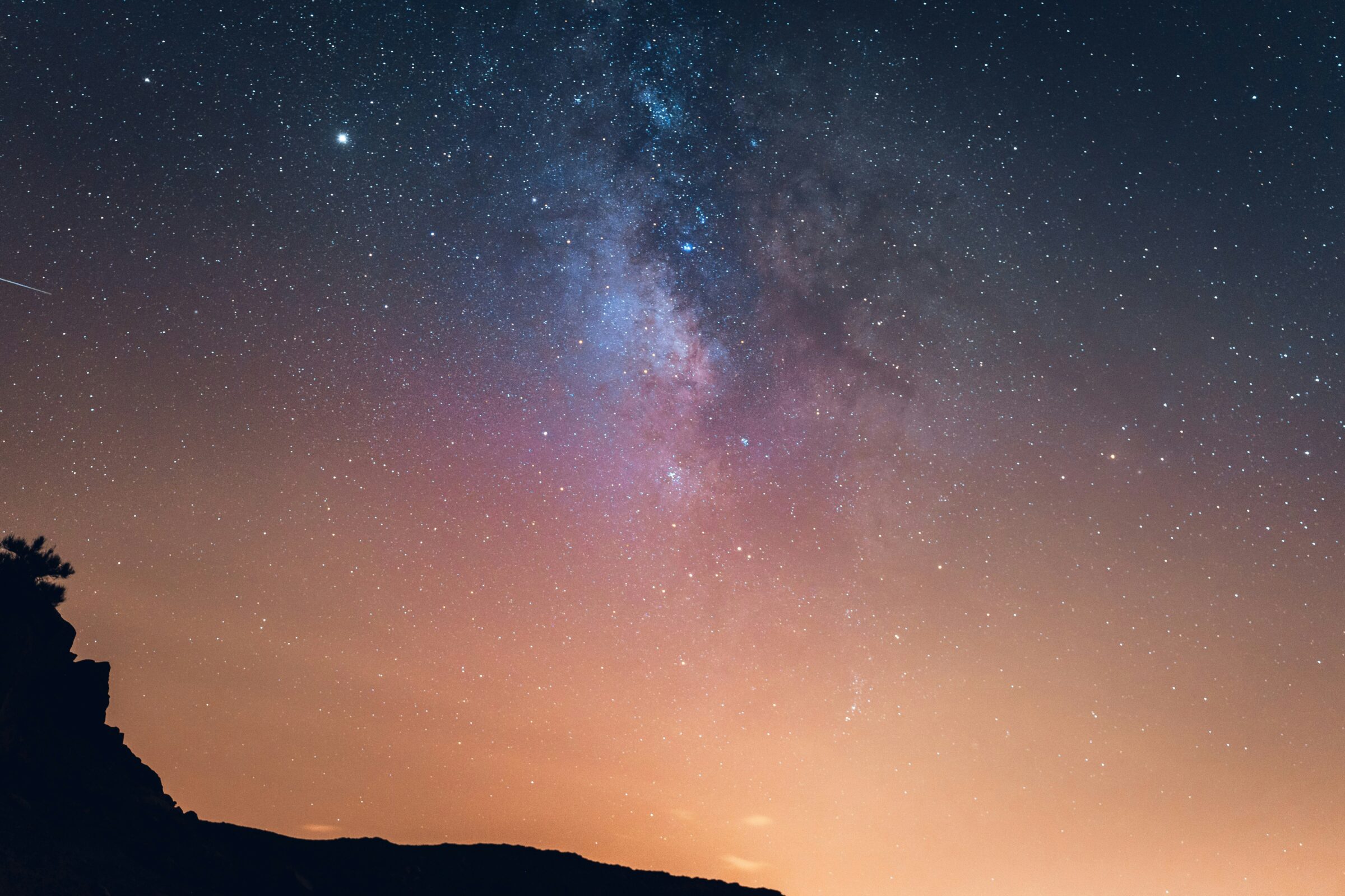 Stargazing in the national park