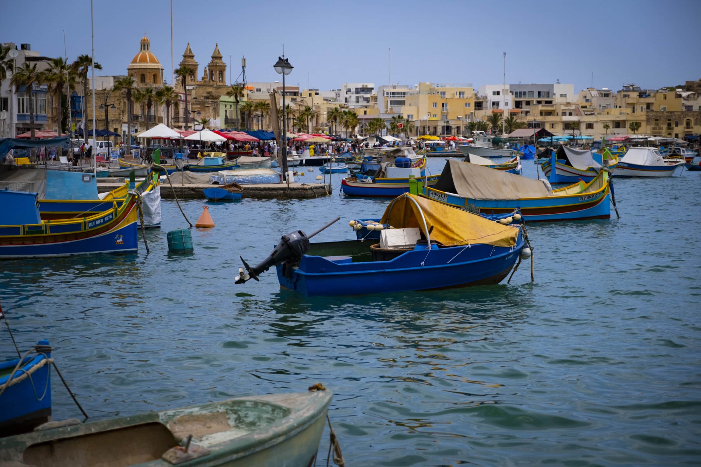 De bootjes in de haven | Malta