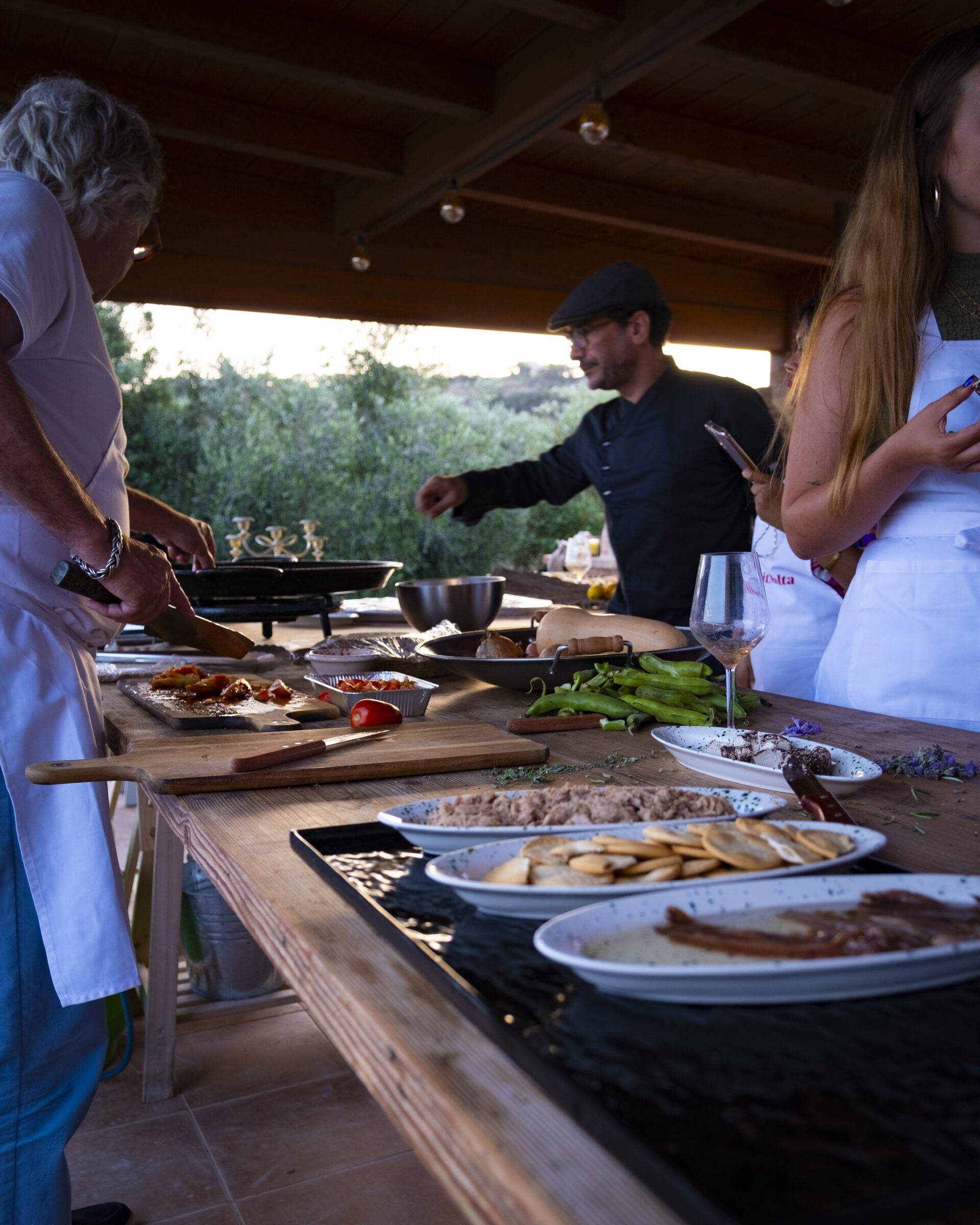 Koken bij Girgenti Olive Grove