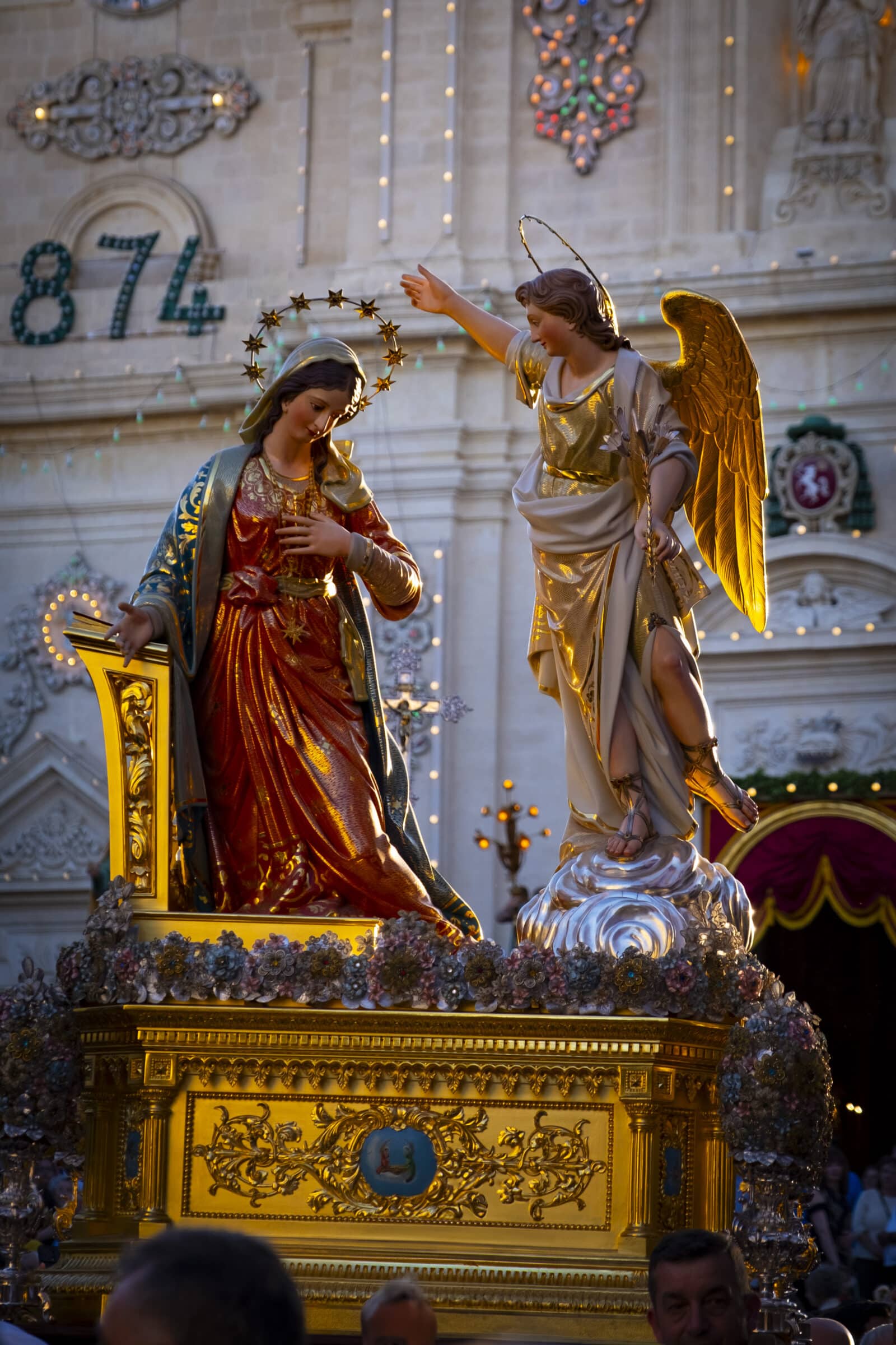 Processie in Tarxien