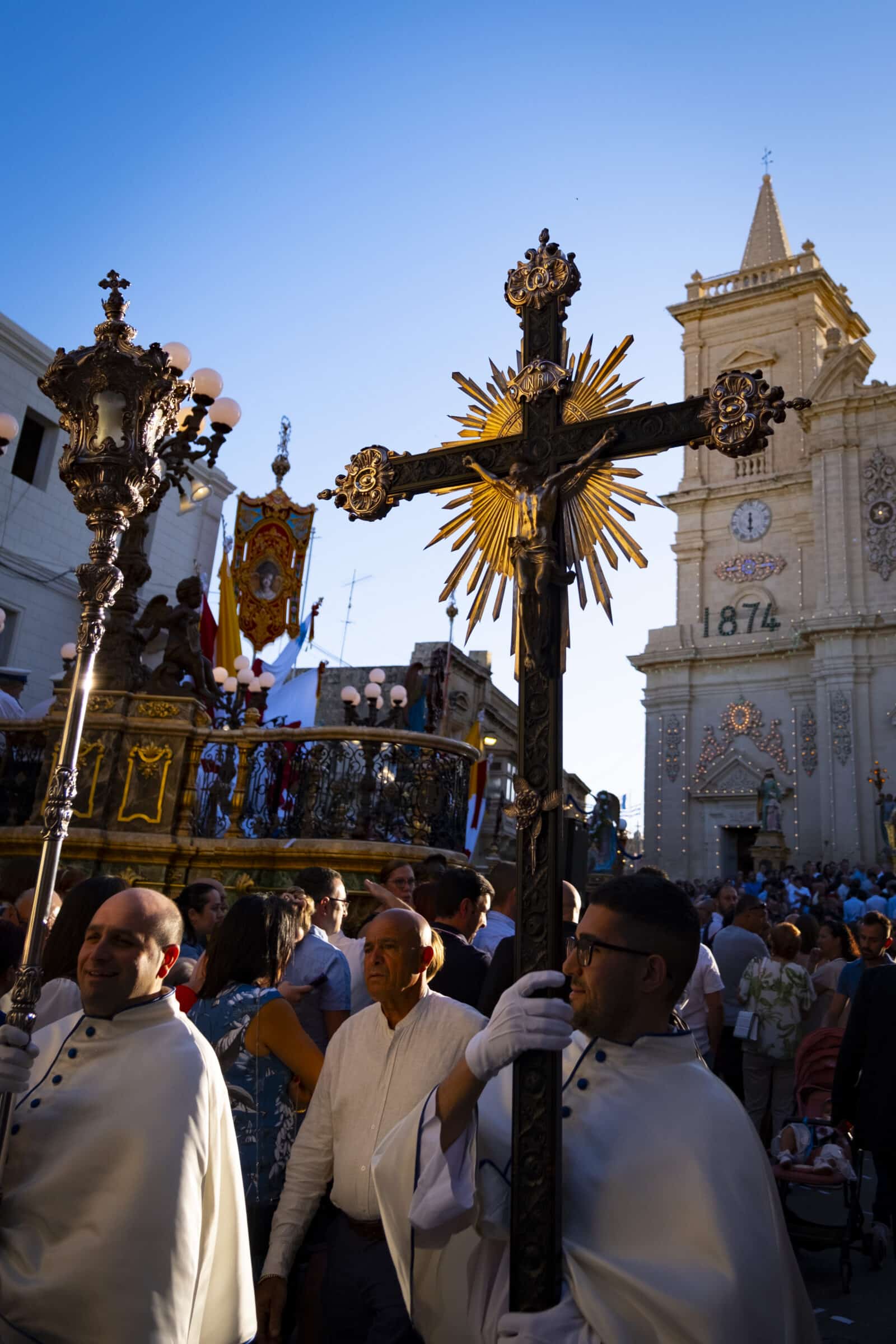 Processie in Tarxien