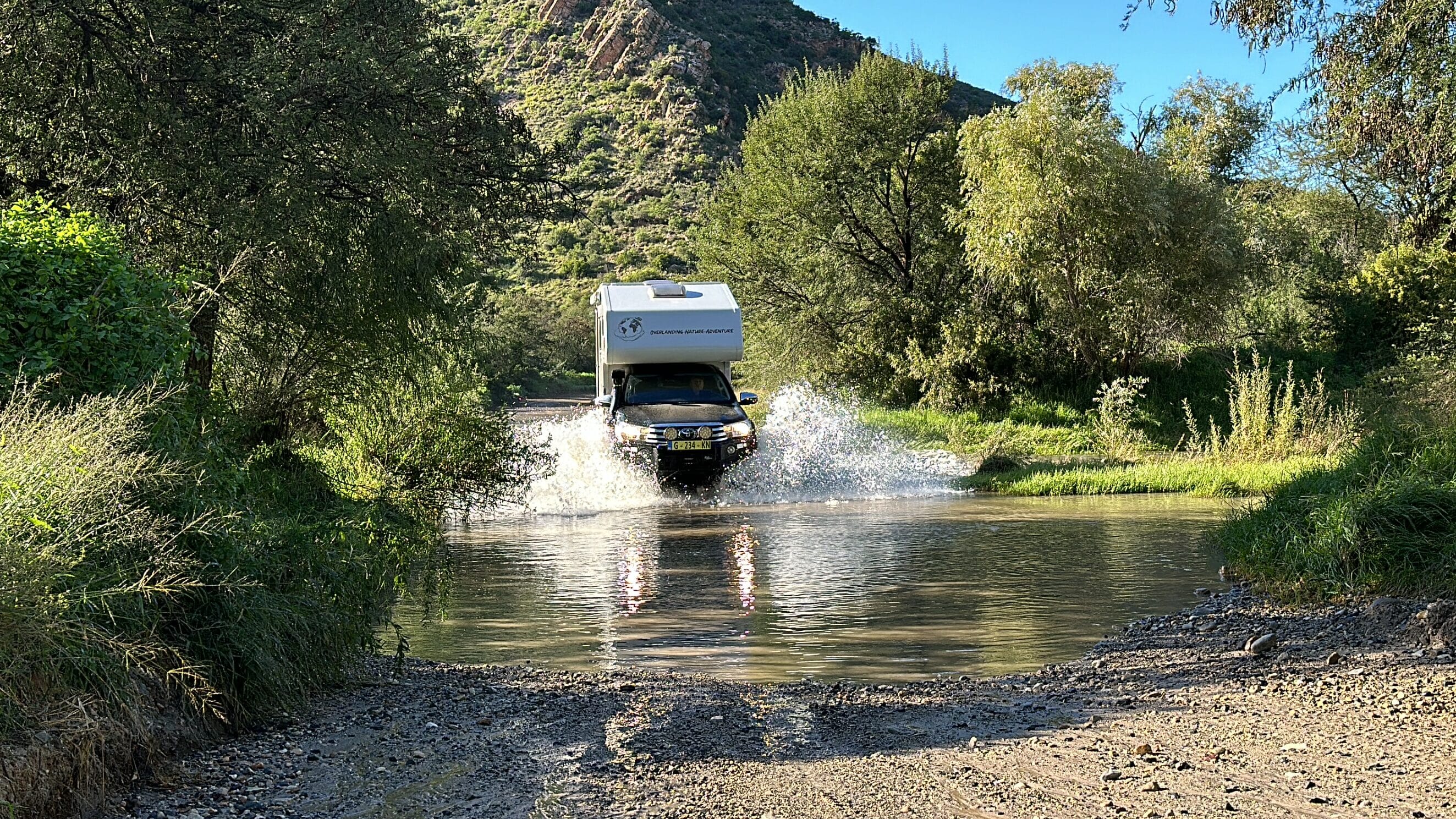 Rivierdoorwading | Overlanden in Zuid-Afrika