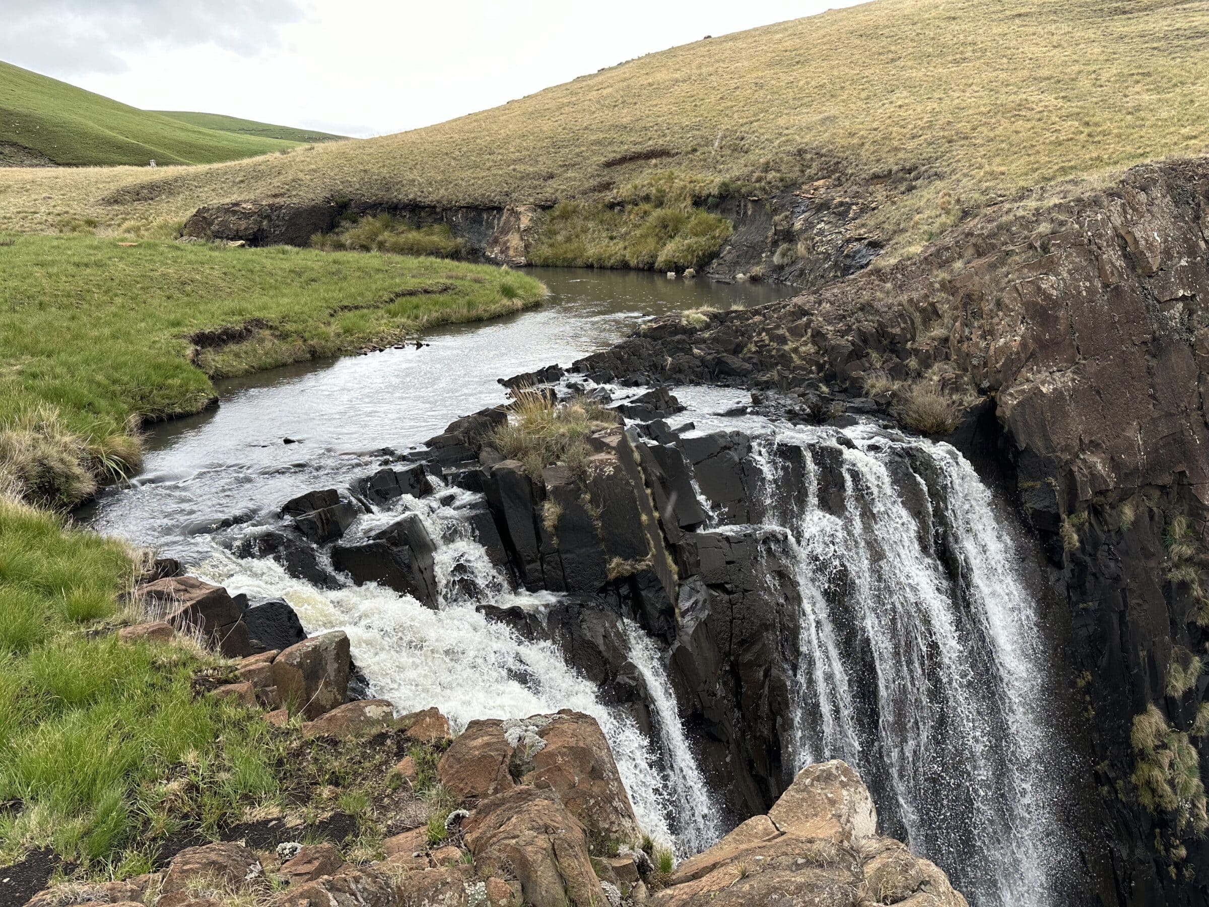 Waterval in het park