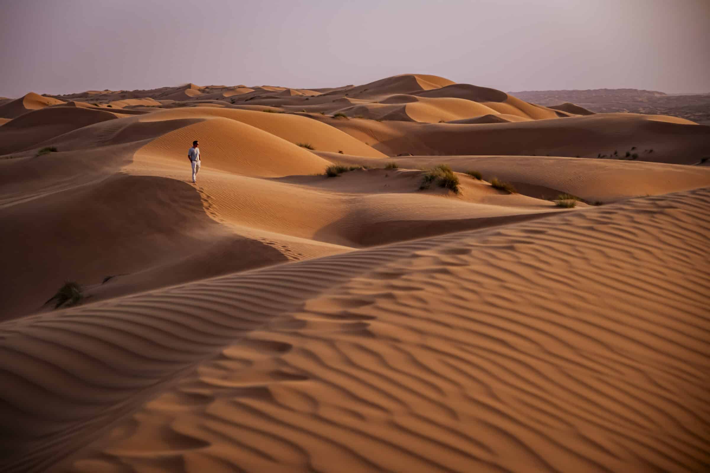 Puščava Wahiba Sands v Omanu