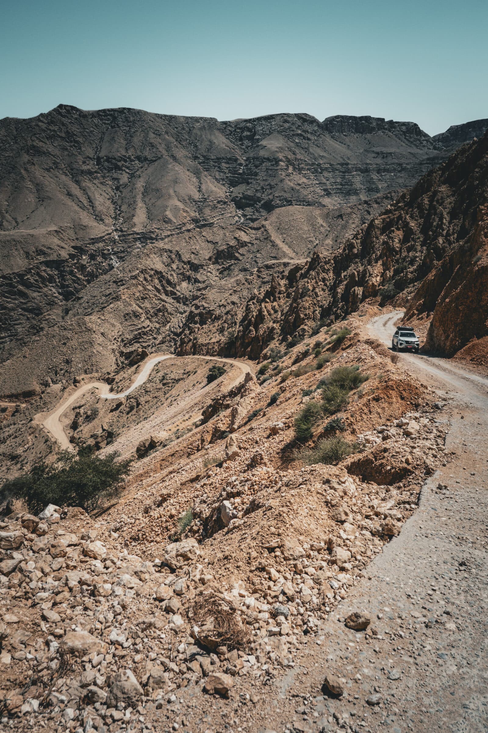 Salmah Plateau - the route with 4x4