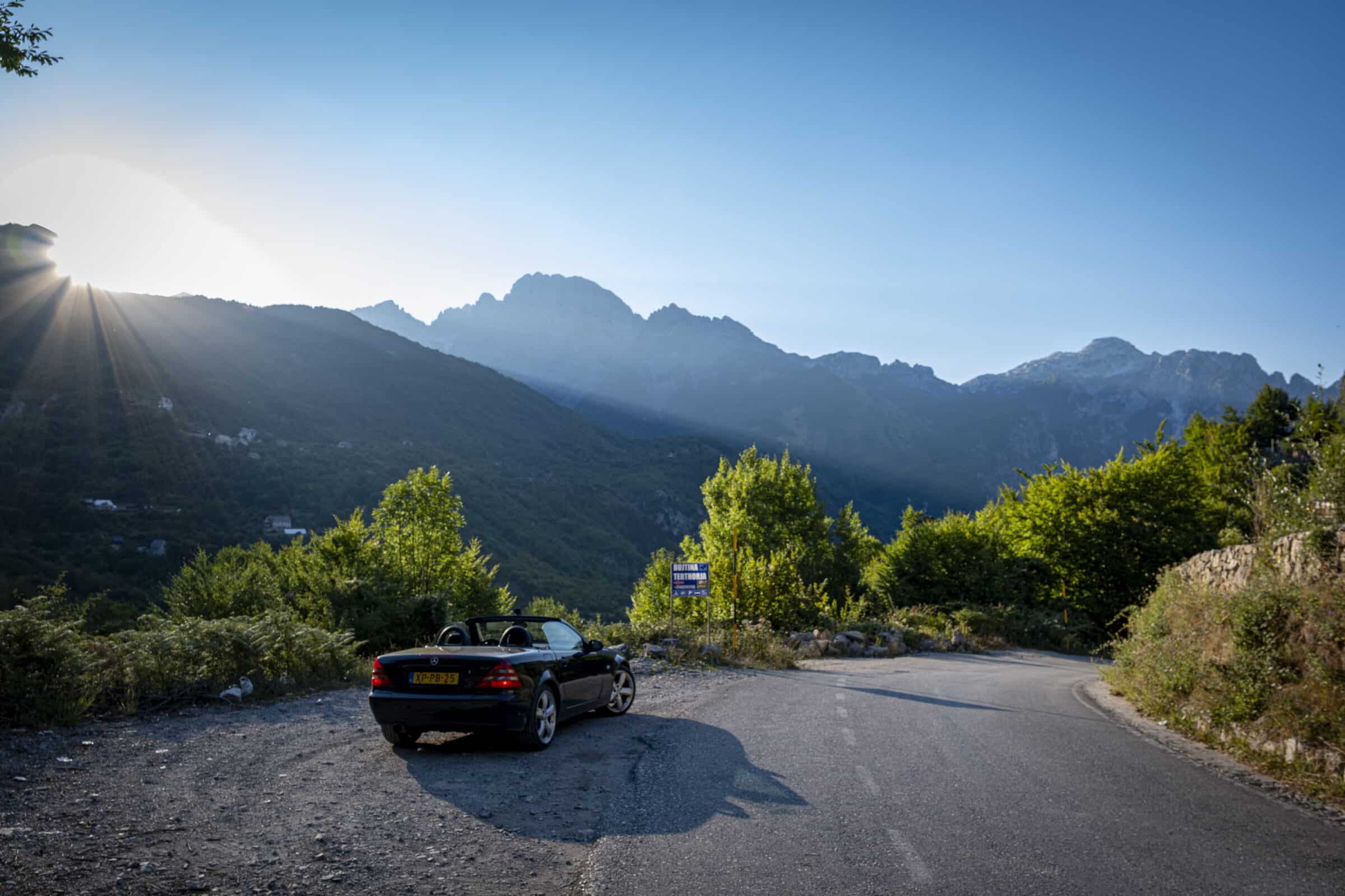 Europa trip met auto