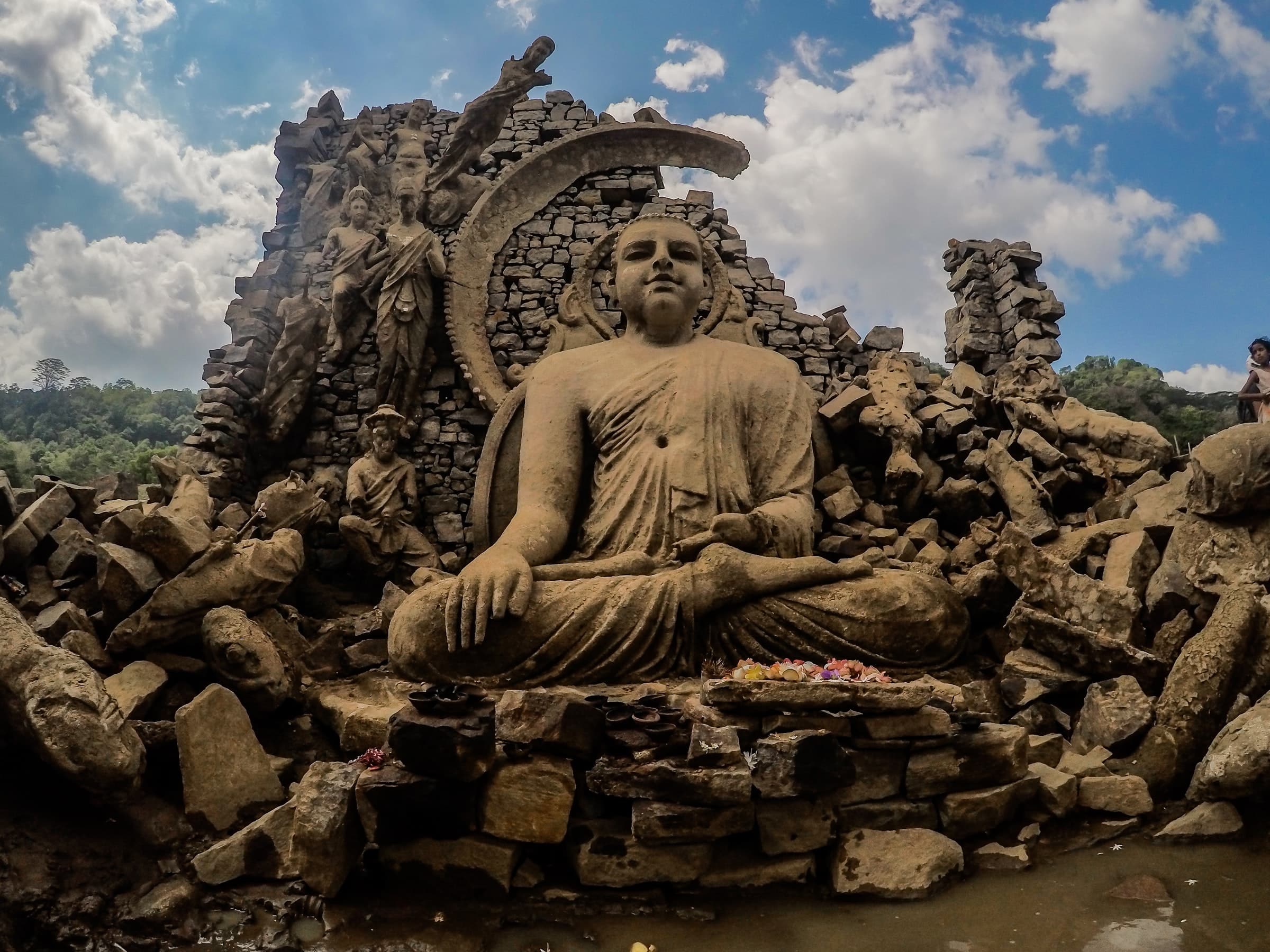 Ruïnes en Tempels in Sri Lanka