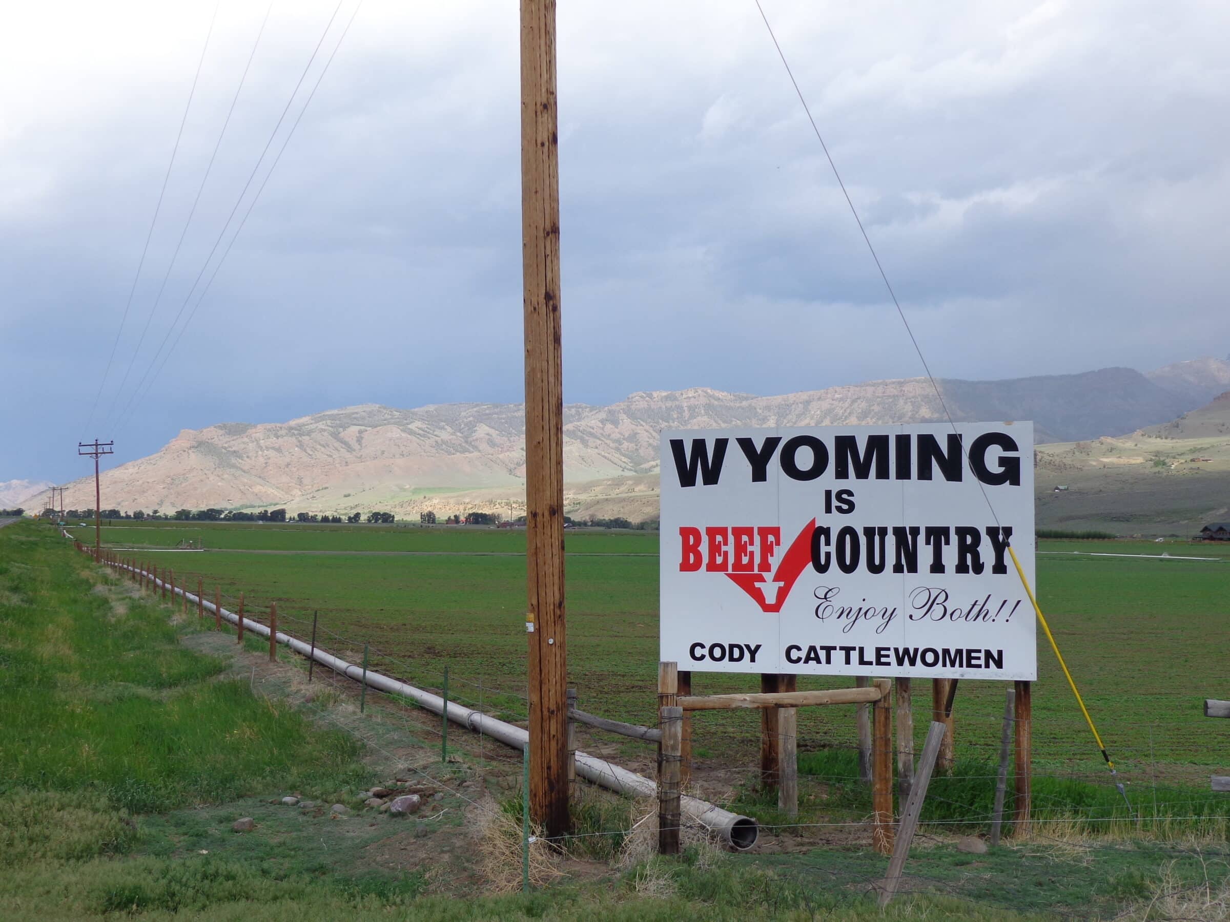 Wyoming is Beef Country