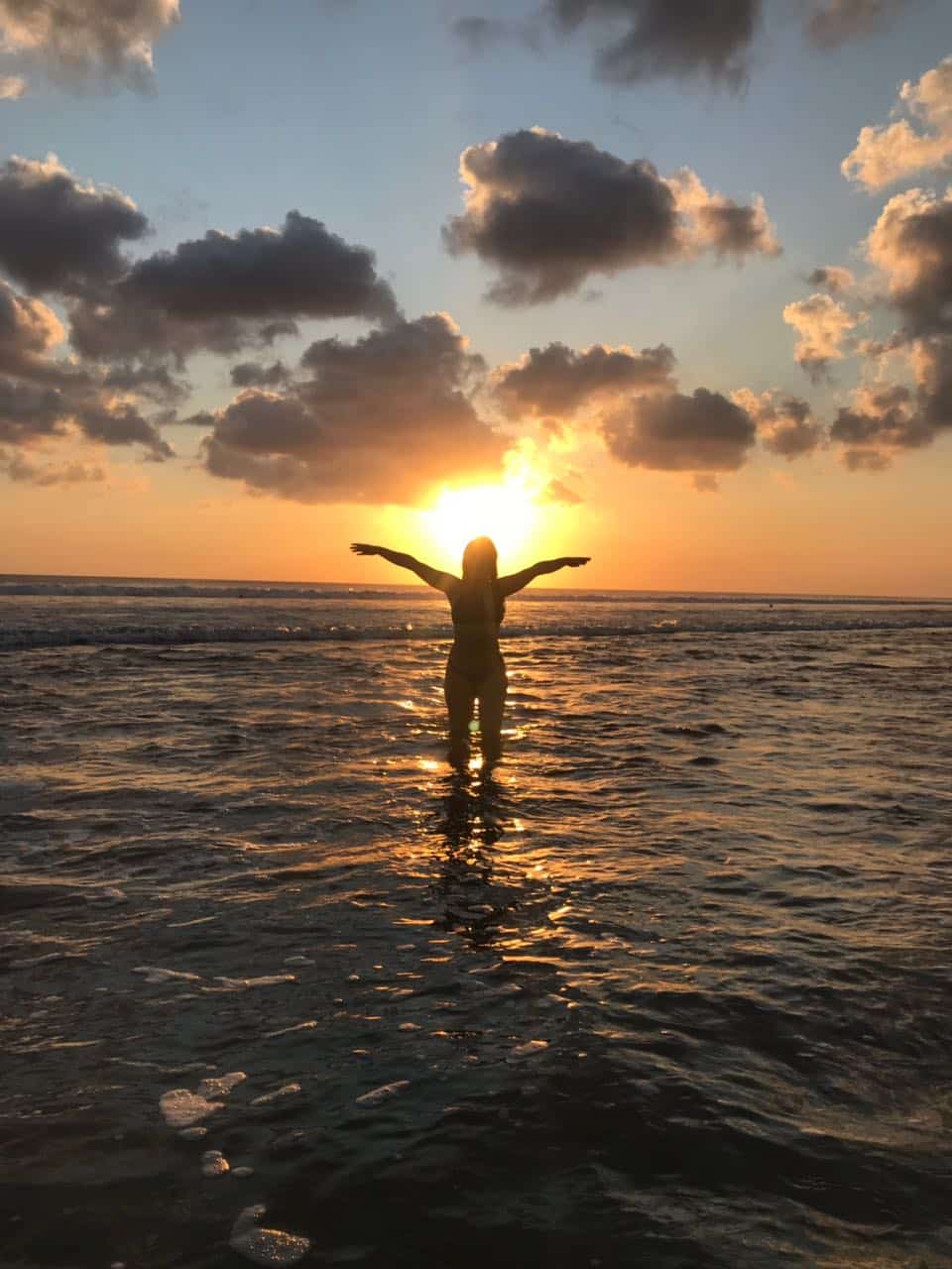 zachód słońca na Bali 1