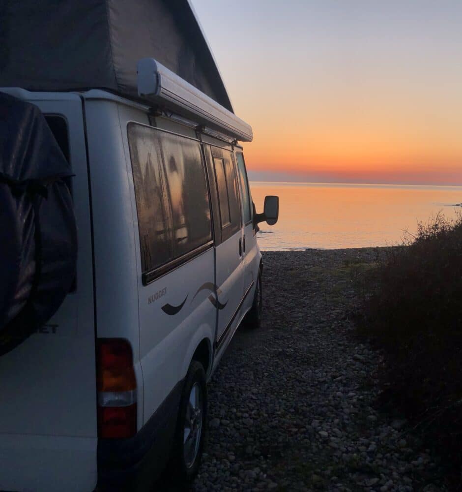 vanlife in sardinie