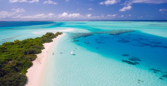 oblíbená turistická destinace Maledivy 2021