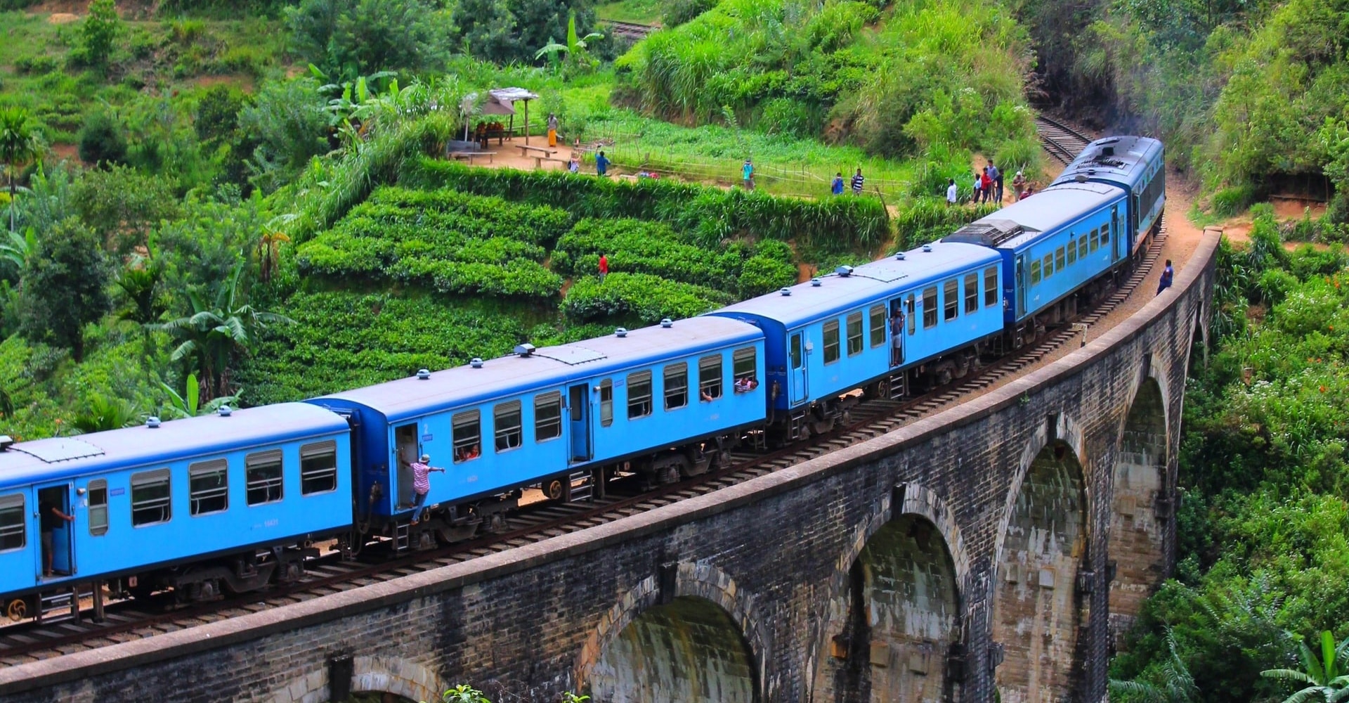 列車の旅程 スリランカ