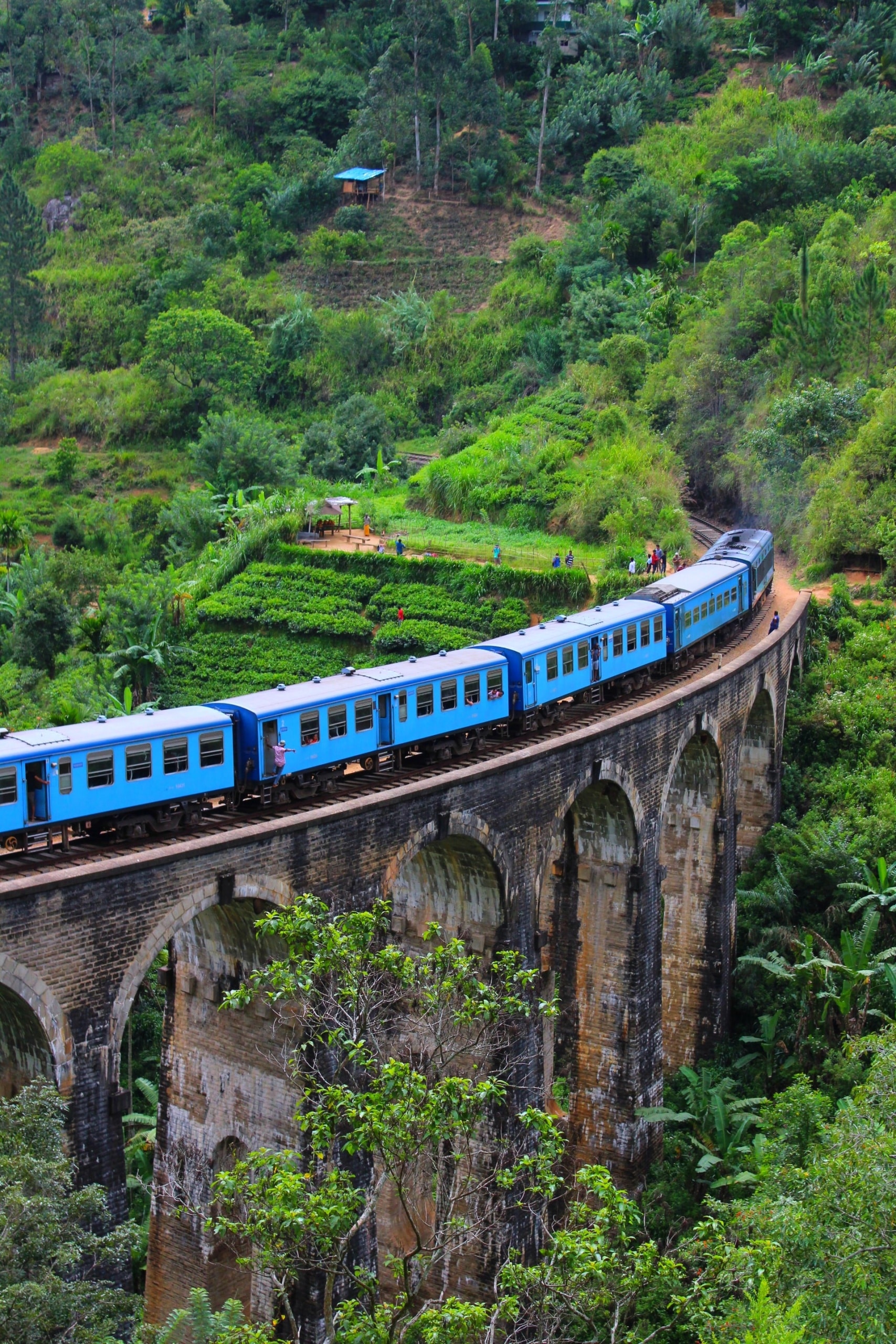 vlakový itinerář Srí Lanka